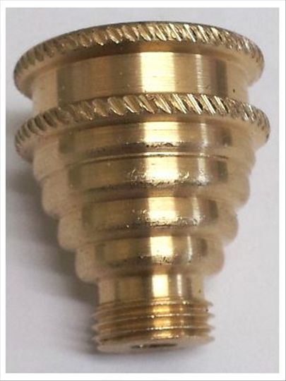 Screw-in Cone Large Brass