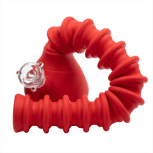 Load image into Gallery viewer, Waterfall Silicone Extend-a-straw Bong
