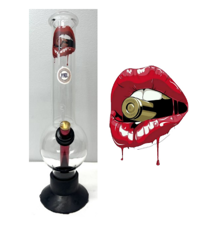 Large Pyrex Lips 30cm – Bongsnbits