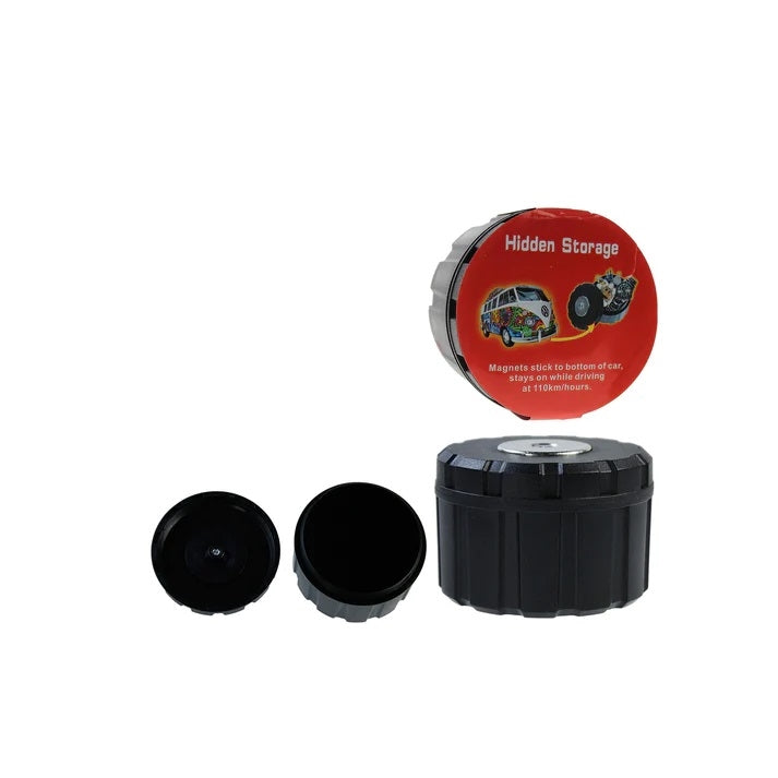 Magnetic Hidden Storage Box Round