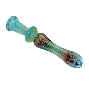 Glass Fancy Snorter/ Chillum Assorted