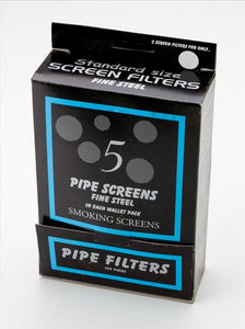 Pipe Screens: Stainless Steel 5 Pack