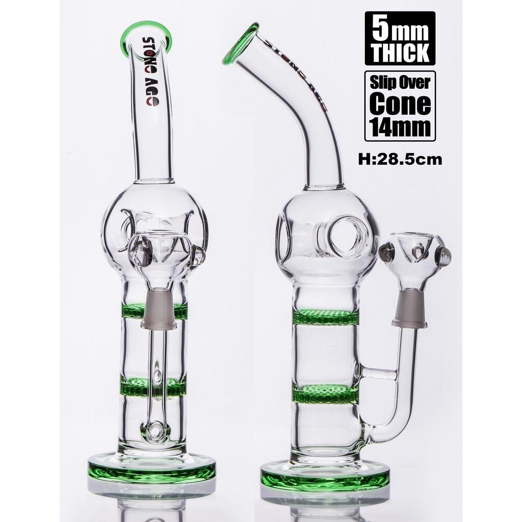 Stone Age With Dual Honeycomb Perc Green