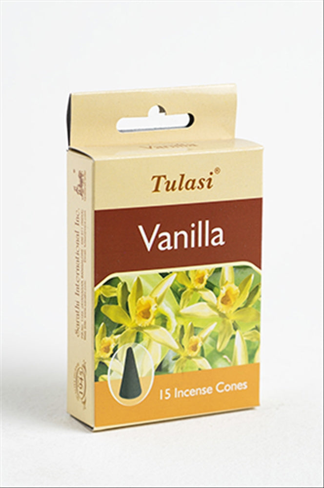 Tulasi Incense Cones - Vanilla