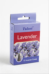 Tulasi Incense Cones - Lavender