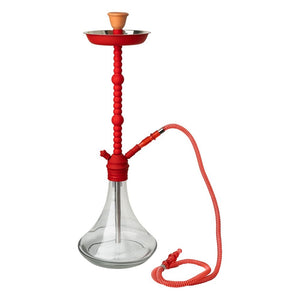 Transparent Base With Red Pipe 70cm
