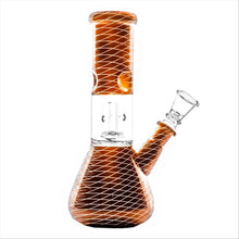 Load image into Gallery viewer, Stripped Dome Perk Waterpipe 20cm

