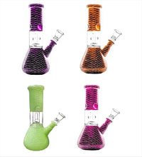 Load image into Gallery viewer, Stripped Dome Perk Waterpipe 20cm
