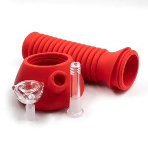 Waterfall Silicone Extend-a-straw Bong