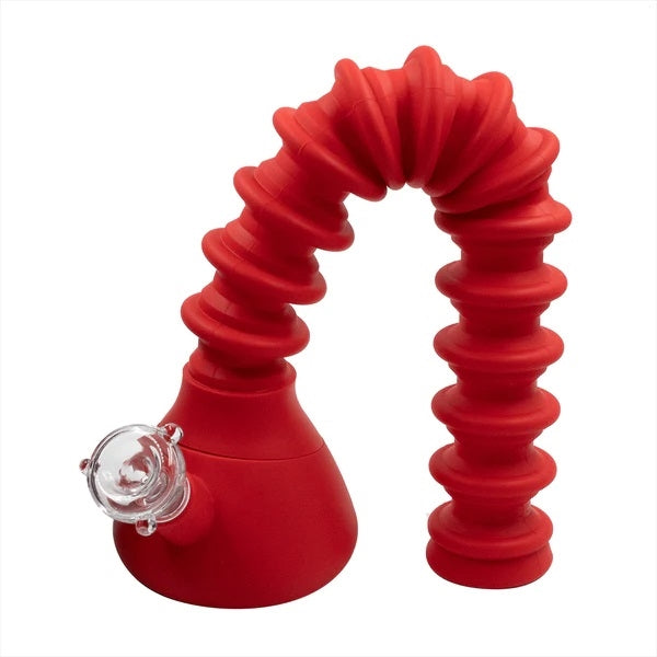 Waterfall Silicone Extend-a-straw Bong