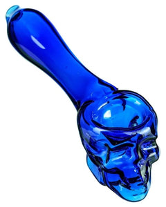 Assort Skull Mini Spoon Glass Pipe – 11cm