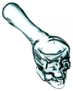 Assort Skull Mini Spoon Glass Pipe – 11cm
