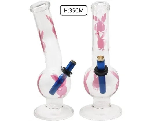 Xlarge Bent Bubble Pink Bunny 35cm
